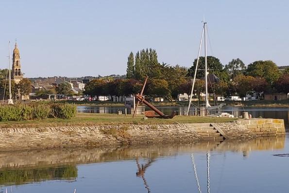 A L Ancre De La Rive Le Faou Exterior foto